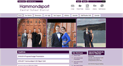 Desktop Screenshot of hammondsportcsd.org